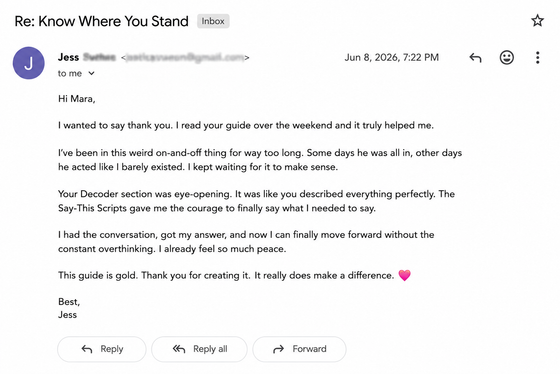 customer email