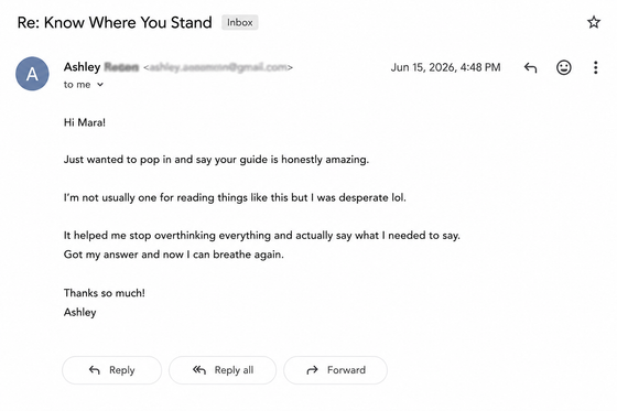 customer email