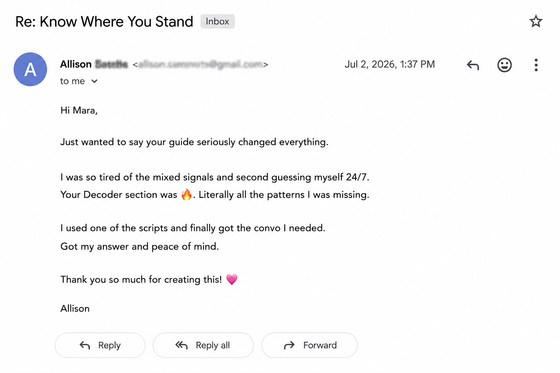 customer email