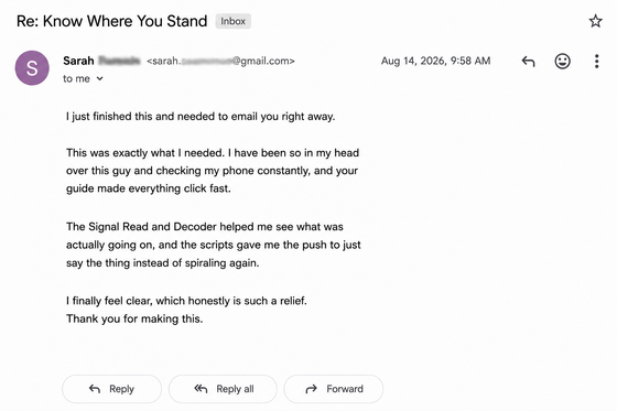 customer email