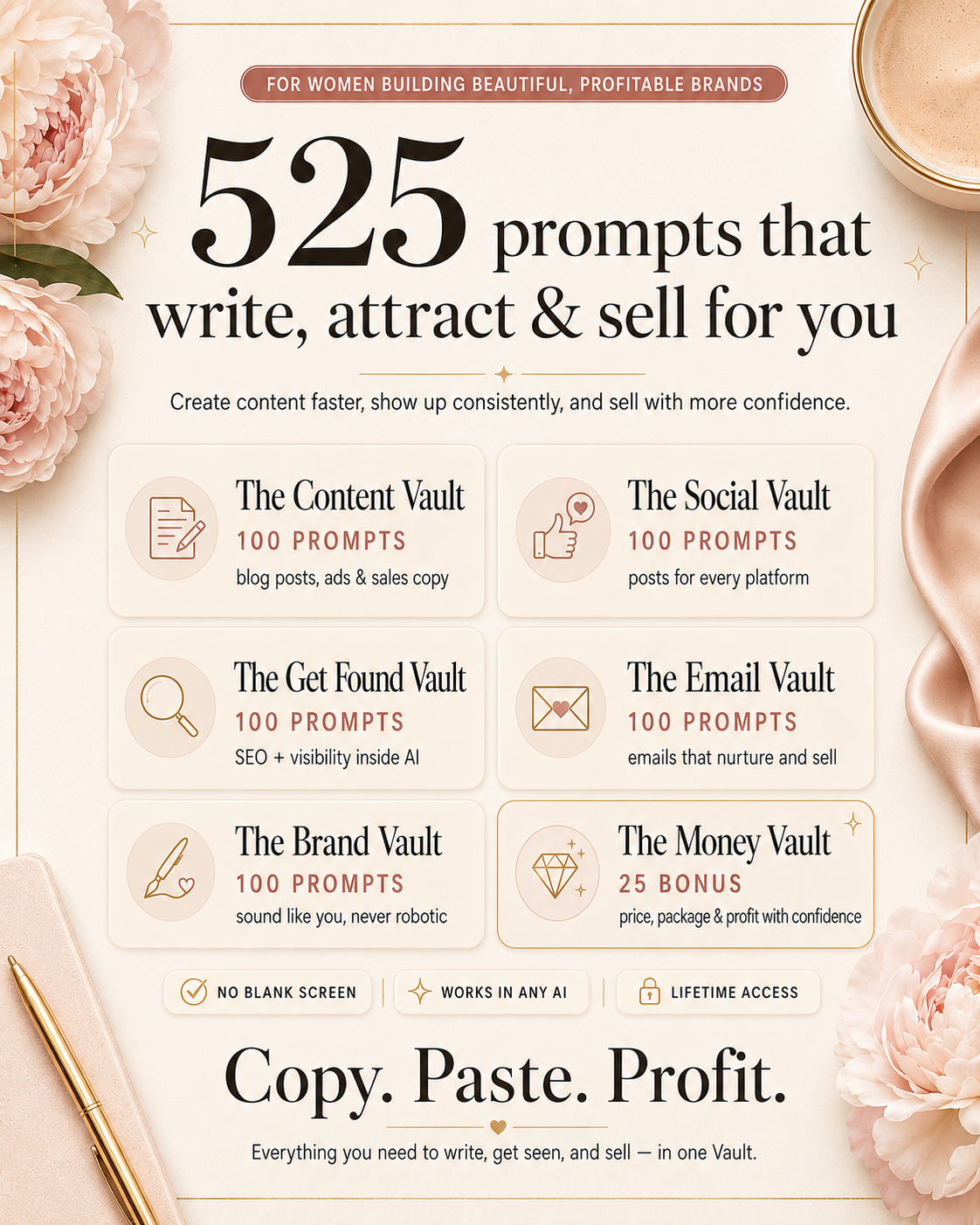 Paste & Profit — The AI Prompt Vault