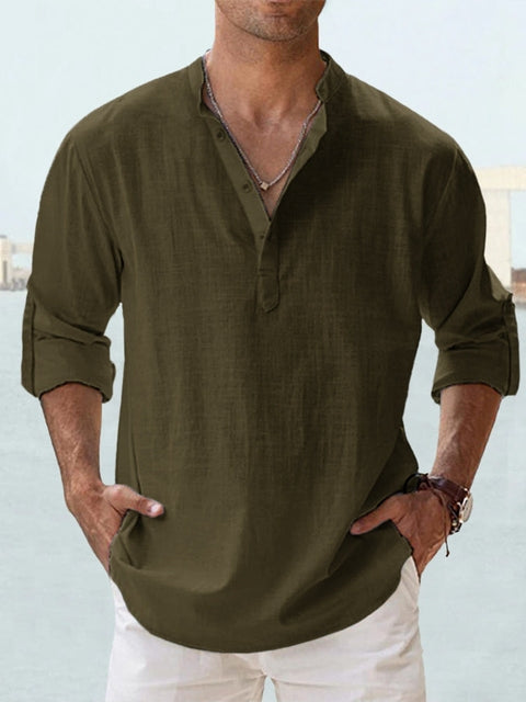 Adrian™ - Elegance Linen Shirt